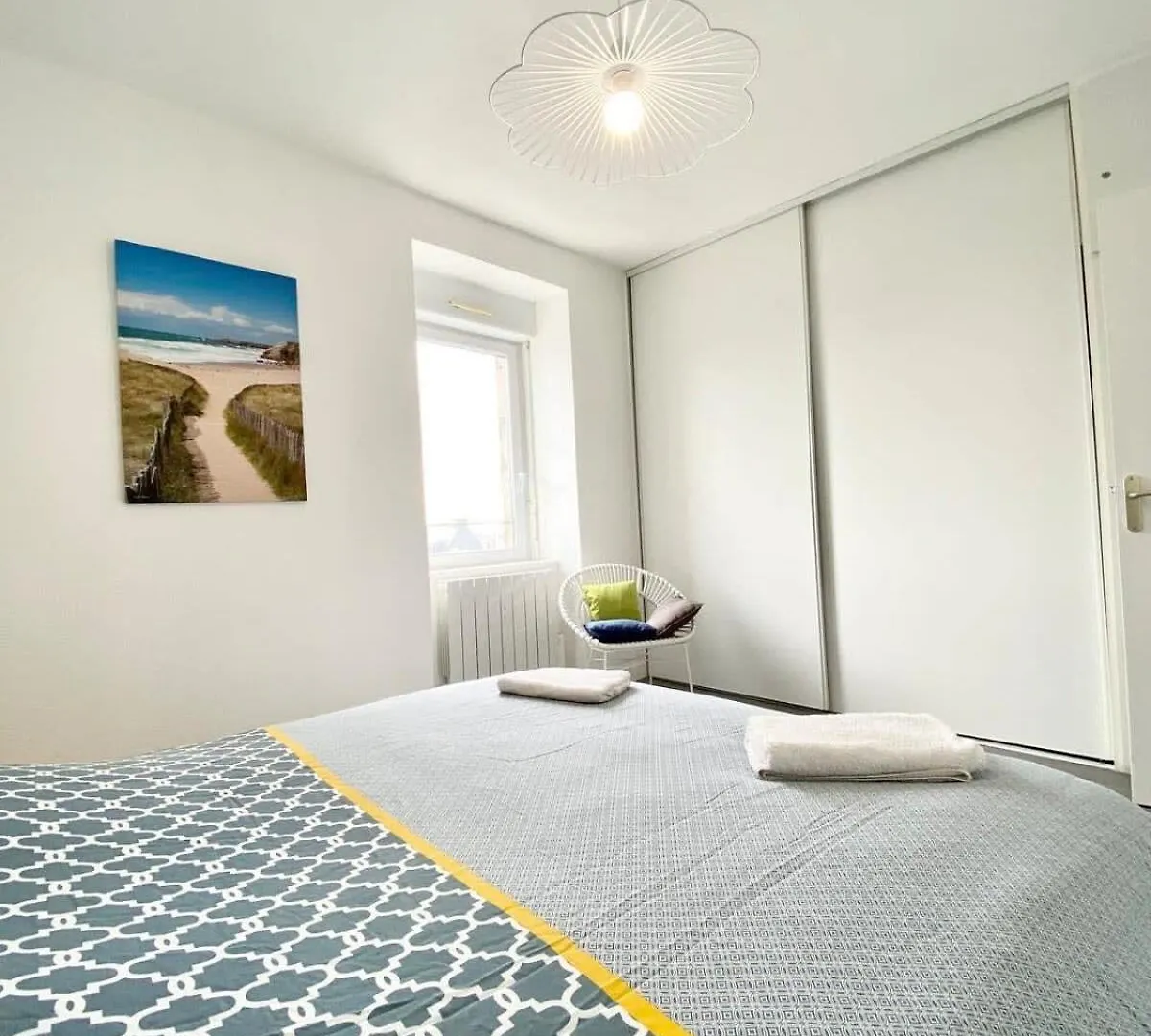 T2 Hyper Cosy Plage Et Port A Pieds Ploemeur Apartment