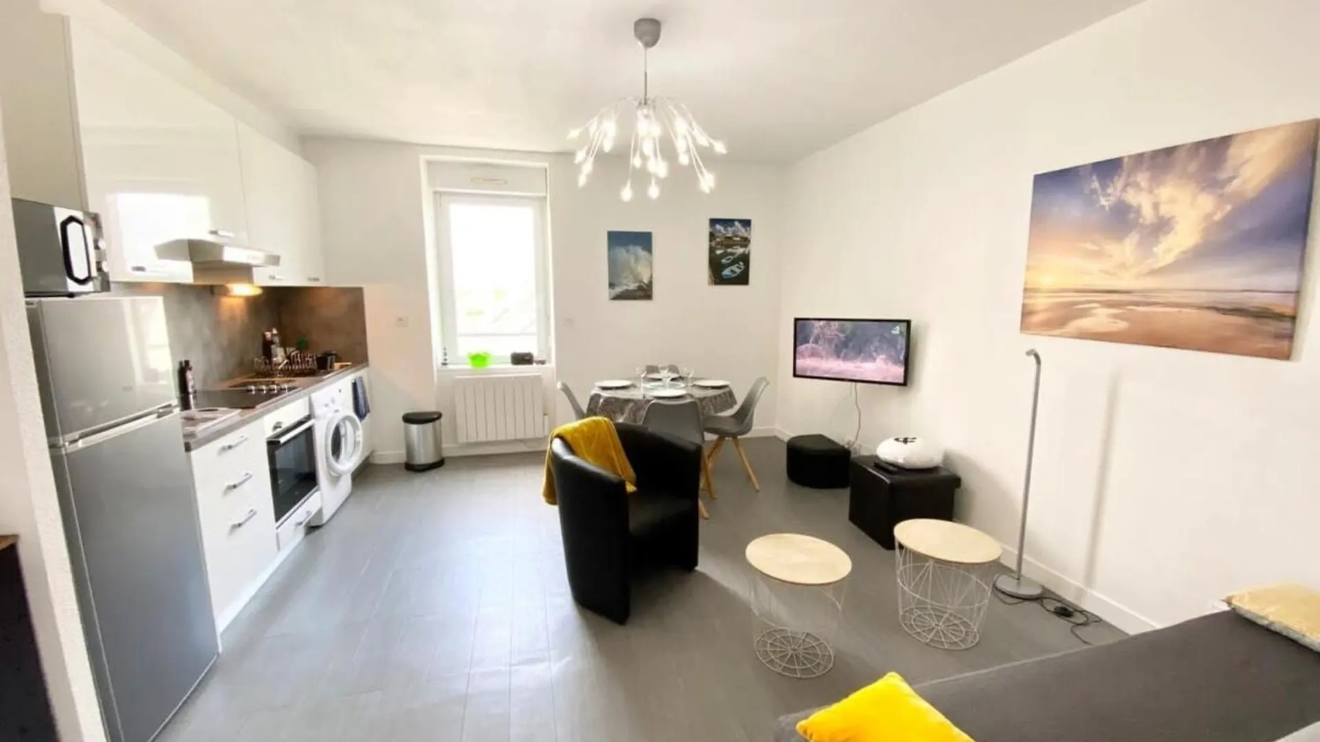 T2 Hyper Cosy Plage Et Port A Pieds Ploemeur Apartment