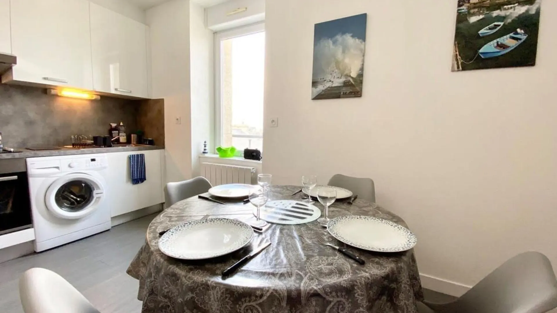 Apartment T2 Hyper Cosy Plage Et Port A Pieds Ploemeur Frankreich