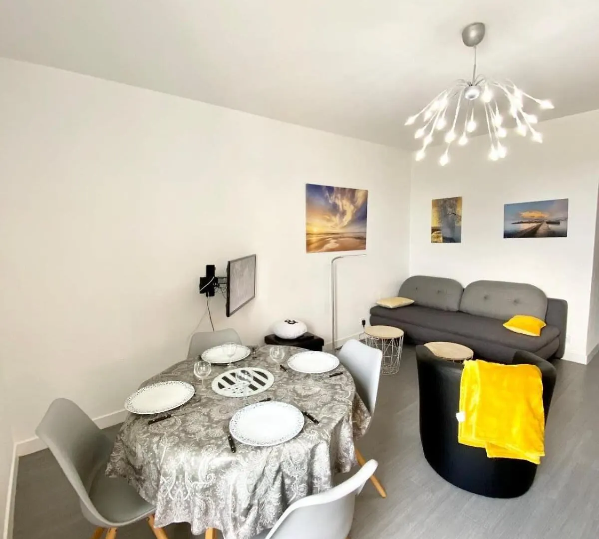 T2 Hyper Cosy Plage Et Port A Pieds Ploemeur Apartment