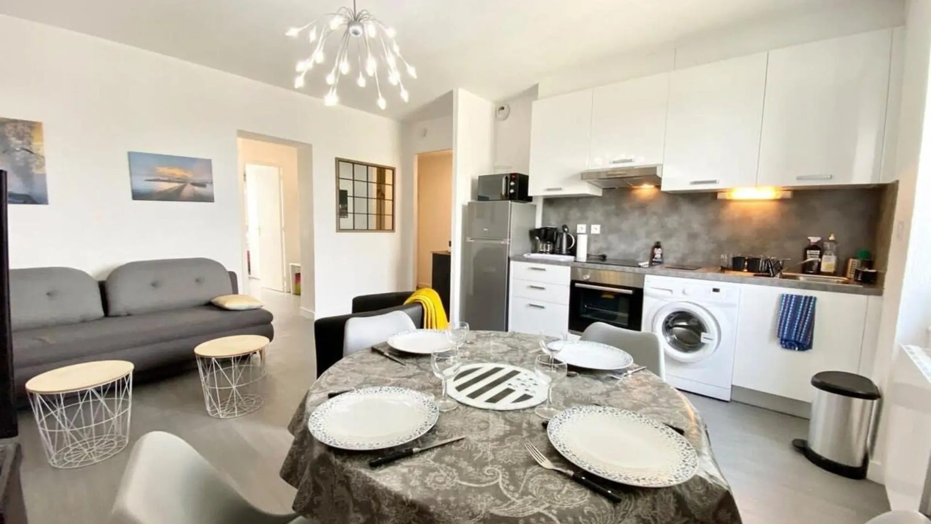 T2 Hyper Cosy Plage Et Port A Pieds Ploemeur Frankreich
